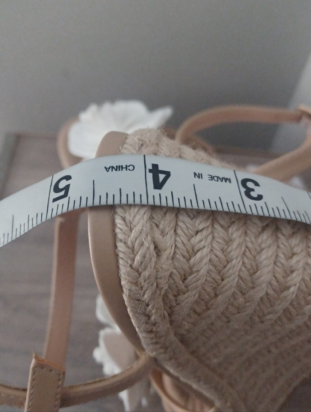 Time And Tru Wedge Sandals Sz 7 - Picture 4 of 5